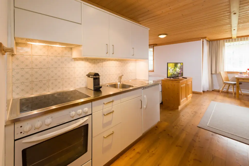 Kochen: Studio in Zermatt bei der Talstation